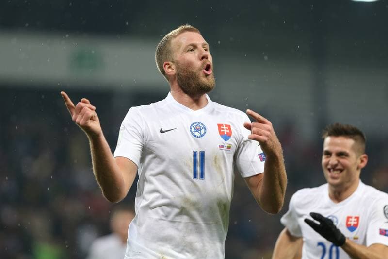 Football. World Cup Qualifiers. Slovakia - Lithuania. 11.11.2016