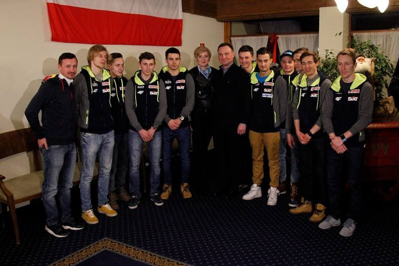 Ski Jumping. Poland. Press Conference. 24.01.2016