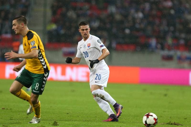 Football. World Cup Qualifiers. Slovakia - Lithuania. 11.11.2016