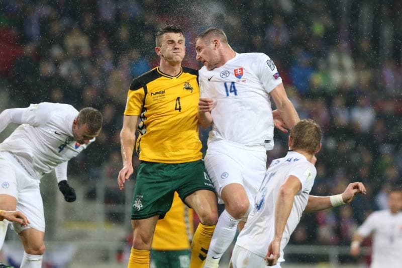 Football. World Cup Qualifiers. Slovakia - Lithuania. 11.11.2016