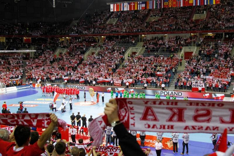 Handball. Men's EHF Euro 2016. Poland - Belarus. 25.01.2016