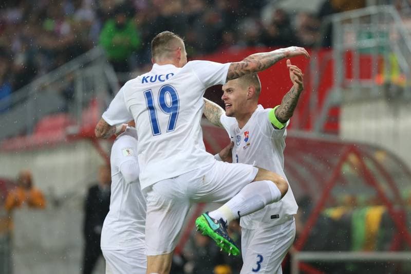 Football. World Cup Qualifiers. Slovakia - Lithuania. 11.11.2016