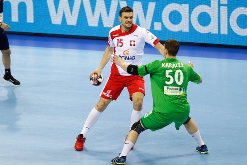 Handball. Men's EHF Euro 2016. Poland - Belarus. 25.01.2016