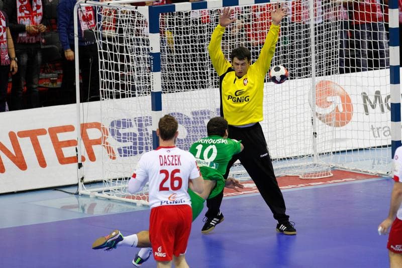 Handball. Men's EHF Euro 2016. Poland - Belarus. 25.01.2016