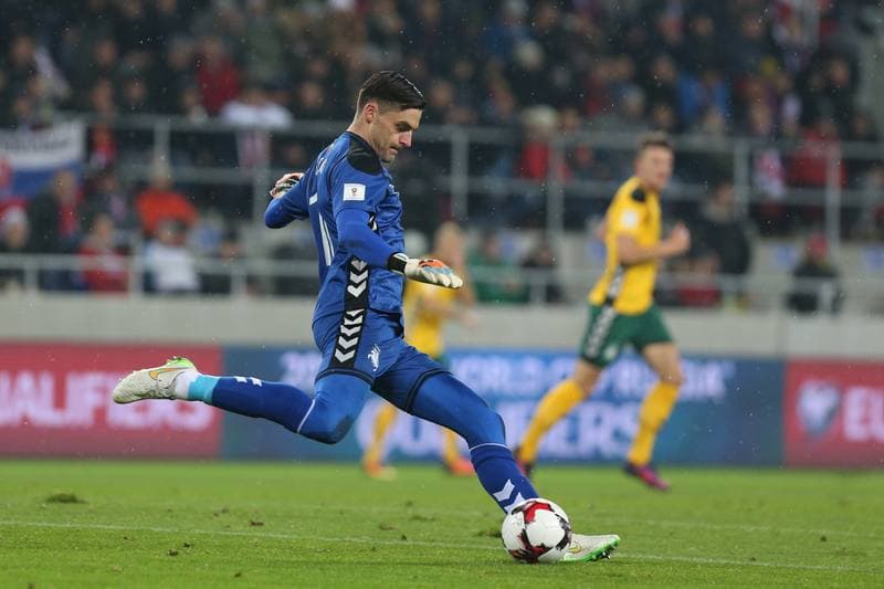 Football. World Cup Qualifiers. Slovakia - Lithuania. 11.11.2016
