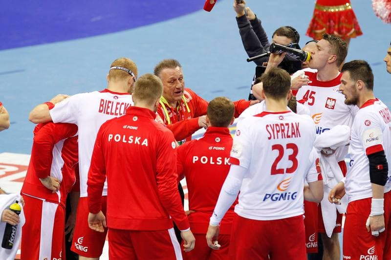 Handball. Men's EHF Euro 2016. Poland - Belarus. 25.01.2016