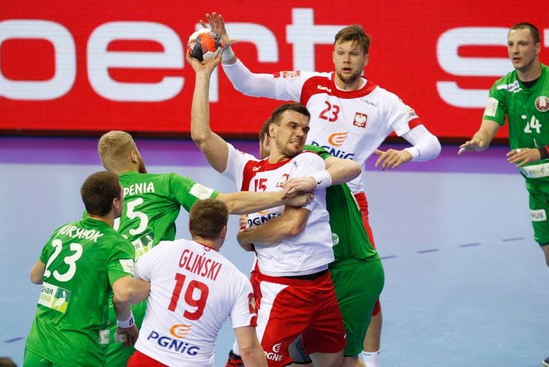 Handball. Men's EHF Euro 2016. Poland - Belarus. 25.01.2016