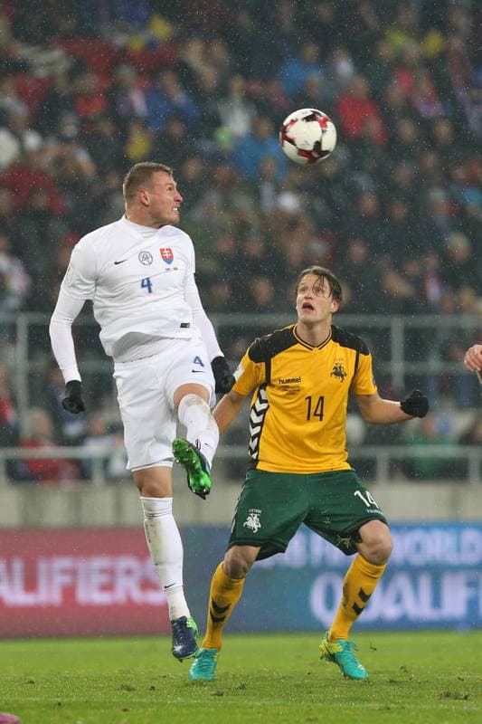 Football. World Cup Qualifiers. Slovakia - Lithuania. 11.11.2016