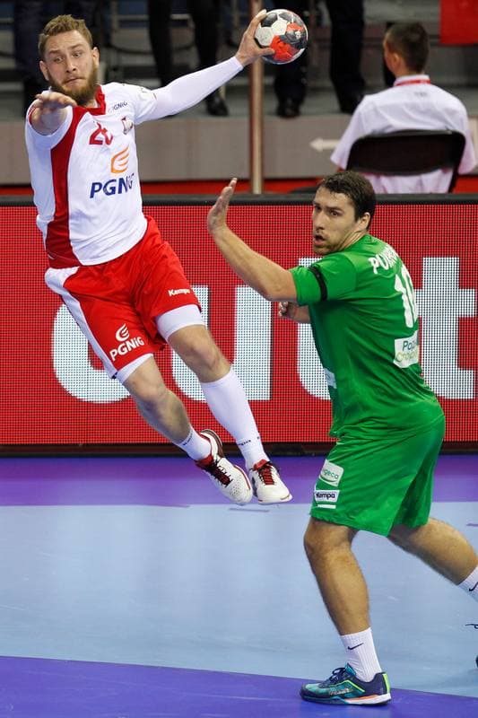 Handball. Men's EHF Euro 2016. Poland - Belarus. 25.01.2016