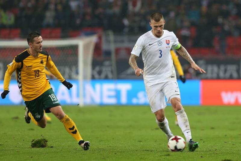 Football. World Cup Qualifiers. Slovakia - Lithuania. 11.11.2016