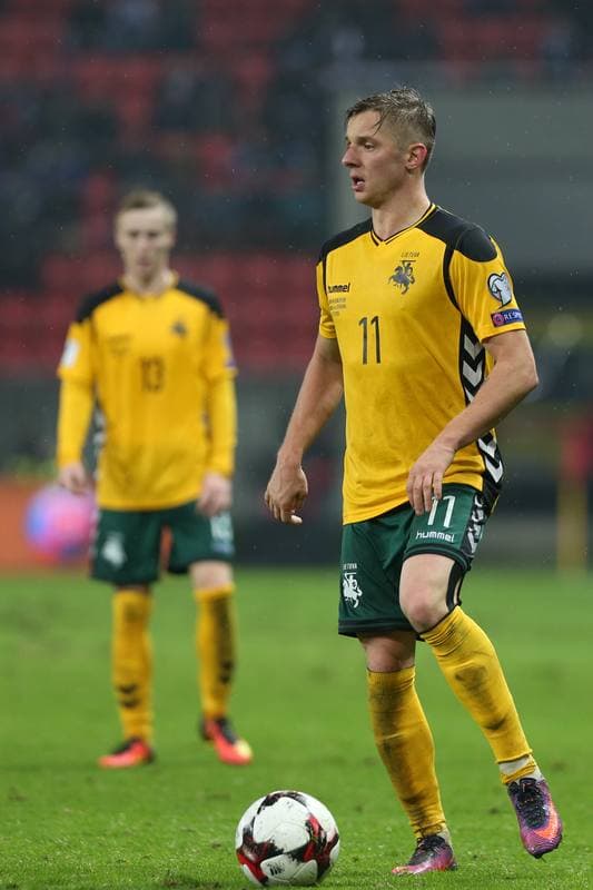 Football. World Cup Qualifiers. Slovakia - Lithuania. 11.11.2016