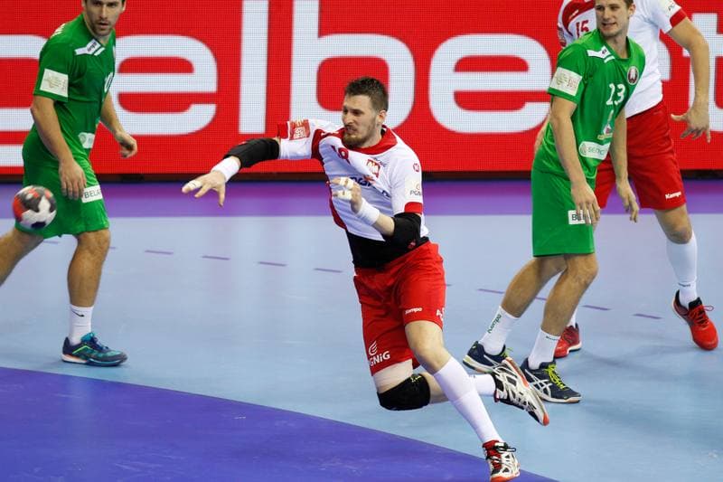 Handball. Men's EHF Euro 2016. Poland - Belarus. 25.01.2016
