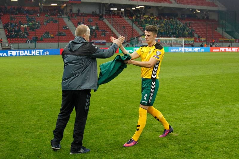 Football. World Cup Qualifiers. Slovakia - Lithuania. 11.11.2016