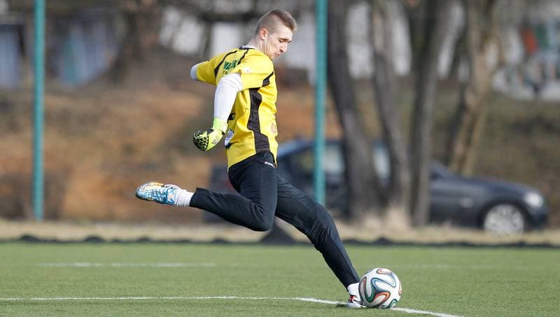 Football. Sparing. Zaglebie Sosnowiec - GKS Tychy. 27.01.2016