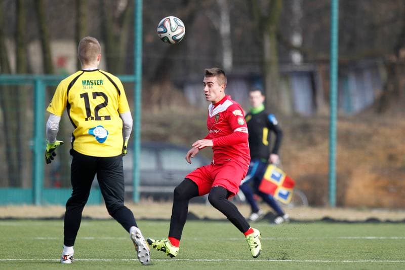 Football. Sparing. Zaglebie Sosnowiec - GKS Tychy. 27.01.2016