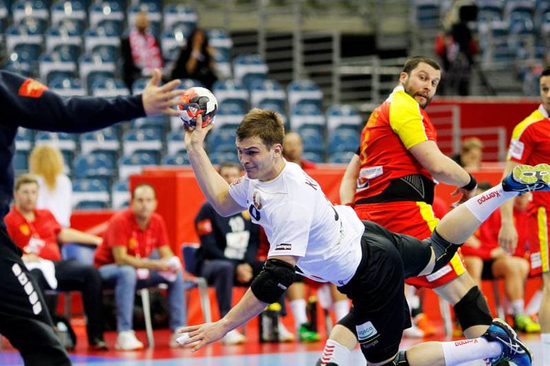 Handball. EHF Euro 2016. FYR Macedonia - Belarus. 27.01.2016