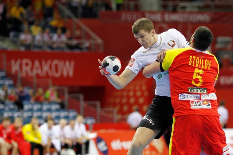 Handball. EHF Euro 2016. FYR Macedonia - Belarus. 27.01.2016
