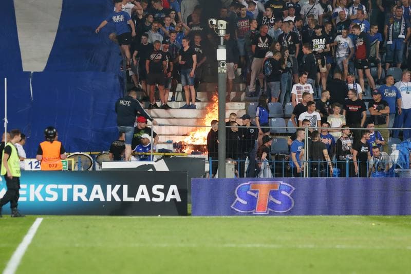 Football. Lotto Ekstraklasa. Ruch Chorzow - Gornik Leczna. 02.06.2017
