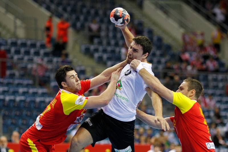Handball. EHF Euro 2016. FYR Macedonia - Belarus. 27.01.2016