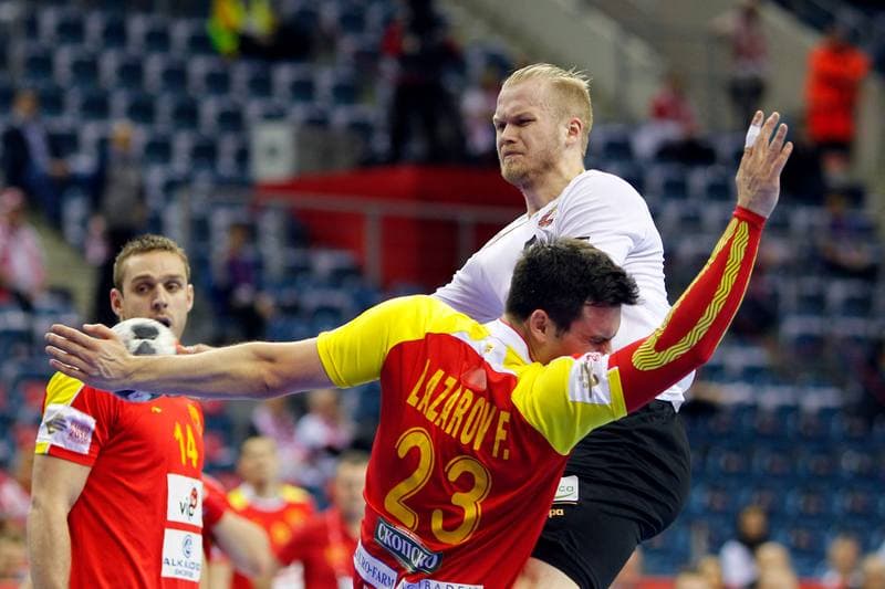 Handball. EHF Euro 2016. FYR Macedonia - Belarus. 27.01.2016