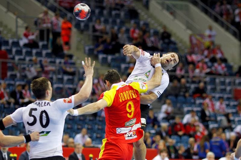 Handball. EHF Euro 2016. FYR Macedonia - Belarus. 27.01.2016