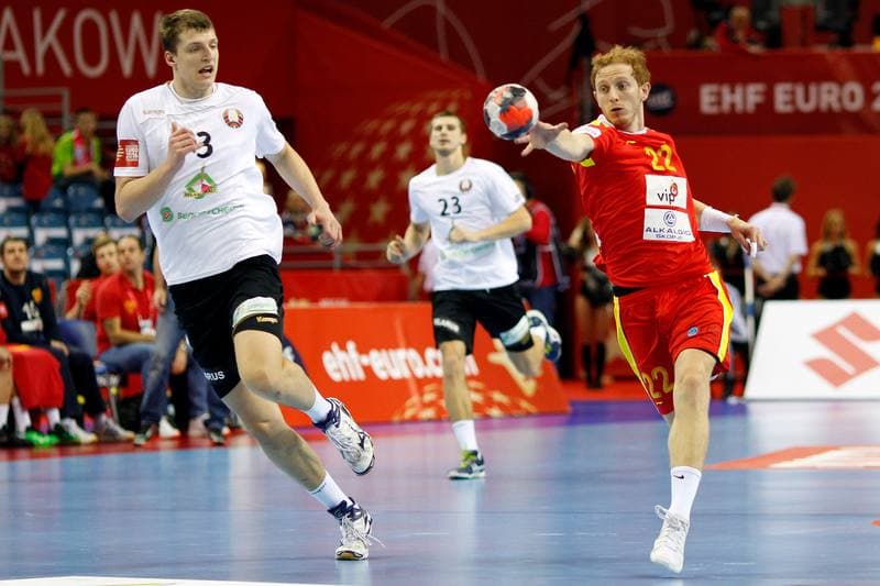 Handball. EHF Euro 2016. FYR Macedonia - Belarus. 27.01.2016