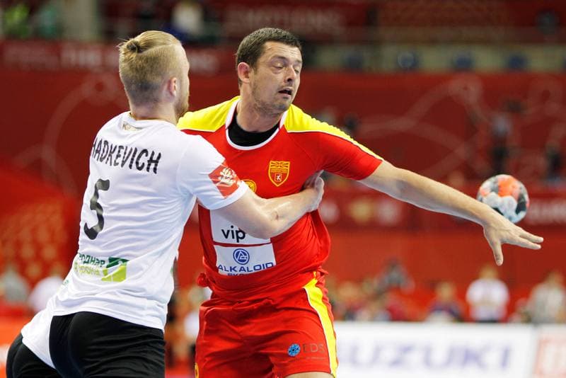 Handball. EHF Euro 2016. FYR Macedonia - Belarus. 27.01.2016