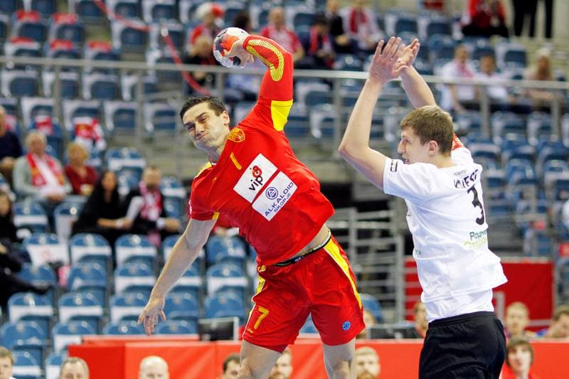 Handball. EHF Euro 2016. FYR Macedonia - Belarus. 27.01.2016
