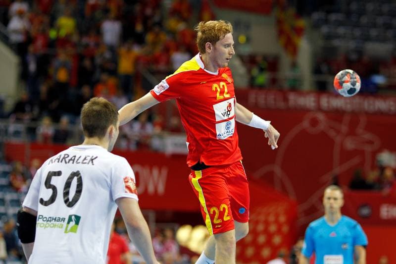 Handball. EHF Euro 2016. FYR Macedonia - Belarus. 27.01.2016
