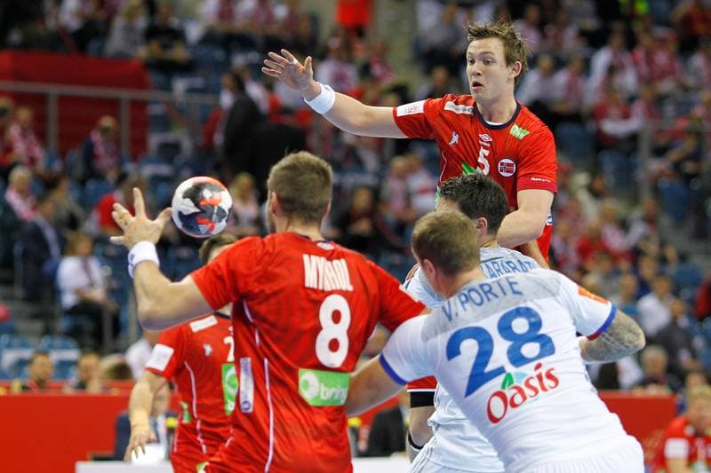 Handball. EHF Euro 2016. France - Norway. 27.01.2016