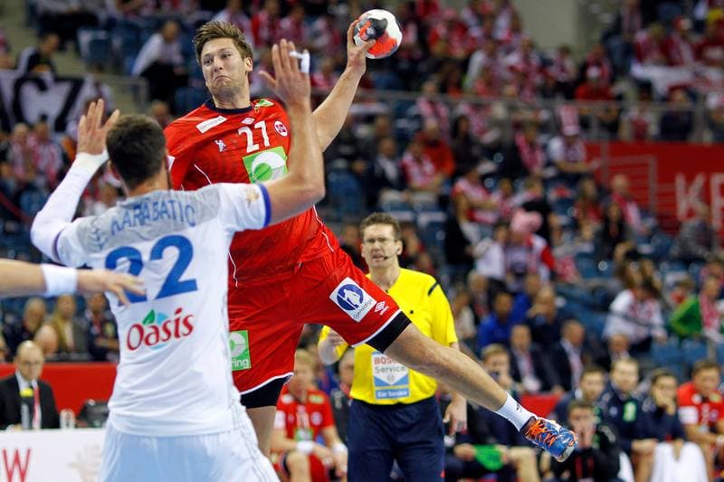 Handball. EHF Euro 2016. France - Norway. 27.01.2016