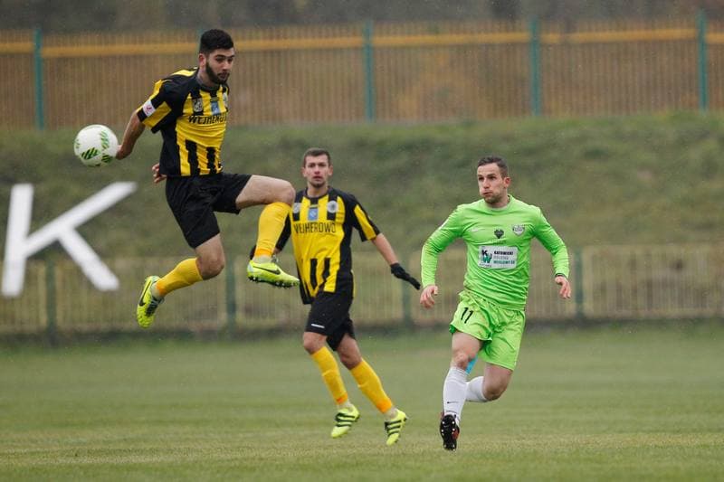 Football. II Liga. Rozwoj Katowice - Gryf Wejherowo. 12.11.2016