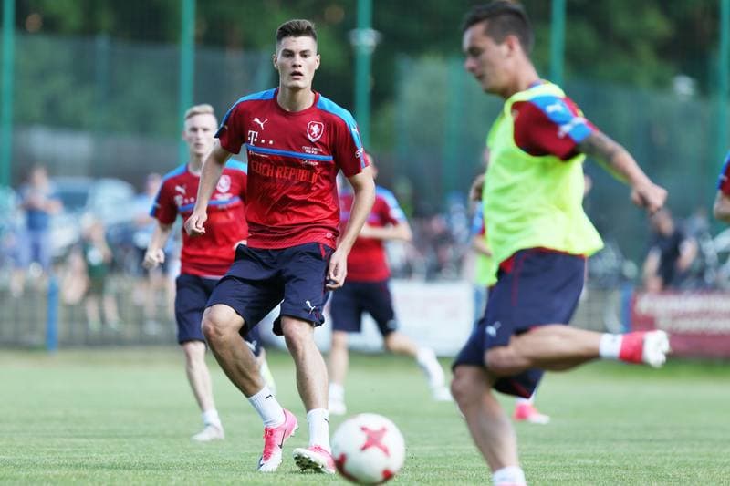Football. Czech Republic. Training. 15.06.2017