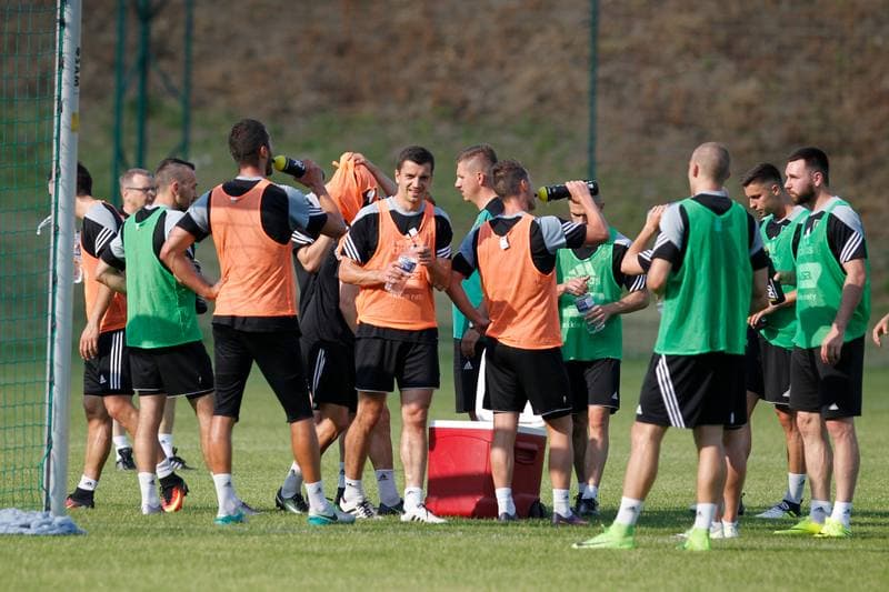 Football. GKS Katowice. Training. 20.06.2017