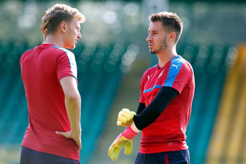 Football. Czech Republic. Training. 20.06.2017