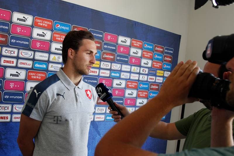 Football. Czech Republic. Media Day. 22.06.2017