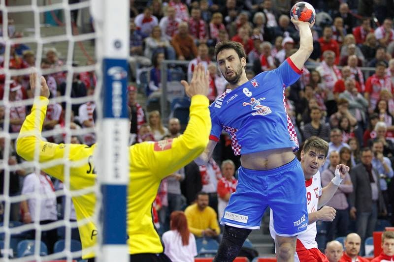 Handball. EHF Euro 2016. Poland - Croatia. 27.01.2016