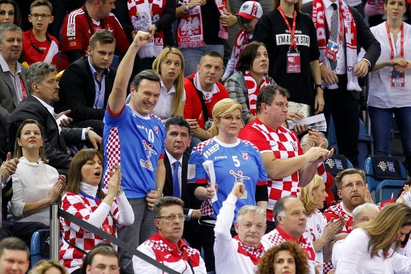 Handball. EHF Euro 2016. Poland - Croatia. 27.01.2016