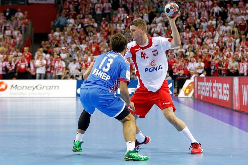 Handball. EHF Euro 2016. Poland - Croatia. 27.01.2016