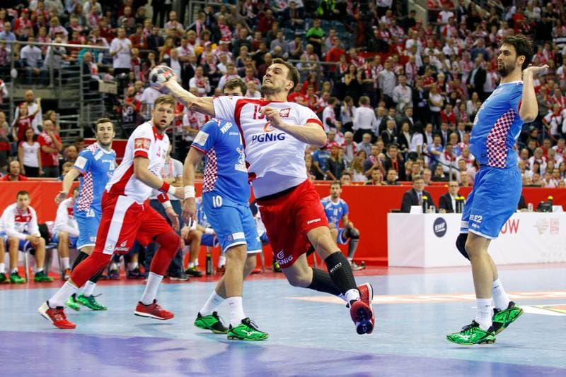Handball. EHF Euro 2016. Poland - Croatia. 27.01.2016
