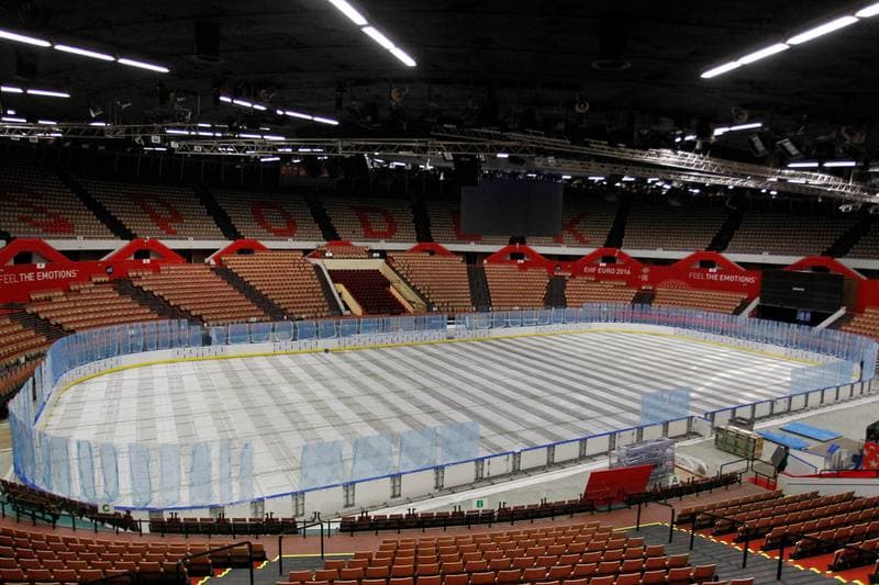 Ice Hockey. Spodek Arena. Press Conference. 28.01.2016