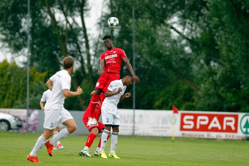 Football. Sparing. Zaglebie Sosnowiec - MFK Karvina. 05.07.2017