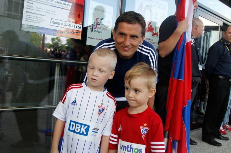 Football. Gornik Zabrze. Team Presentation. 11.07.2017