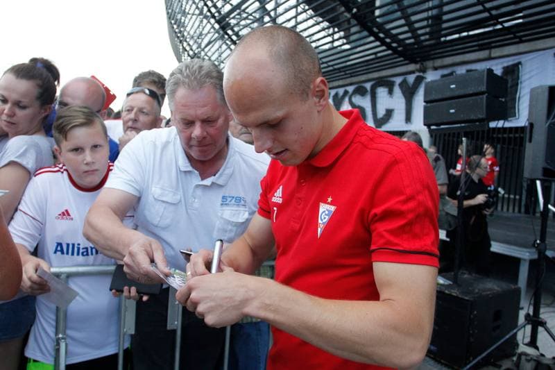 Football. Gornik Zabrze. Team Presentation. 11.07.2017