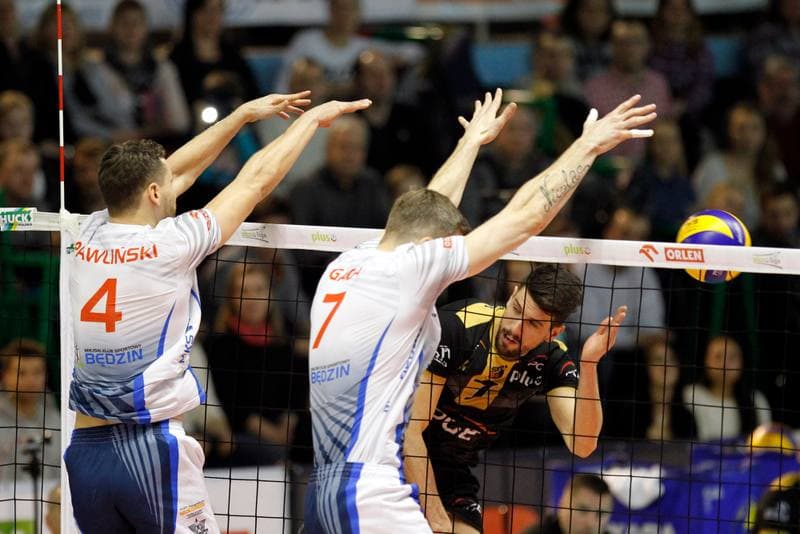 Volleyball. PlusLiga. MKS Bedzin - PGE Skra Belchatow. 29.01.2016