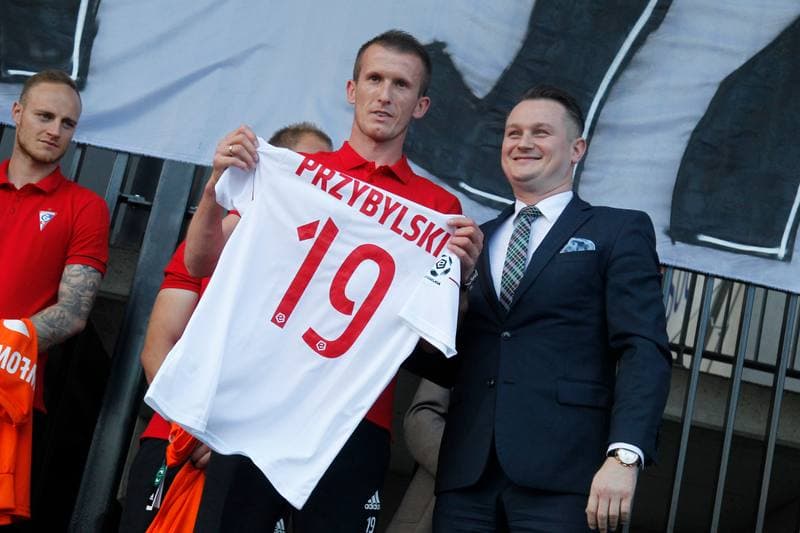 Football. Gornik Zabrze. Team Presentation. 11.07.2017