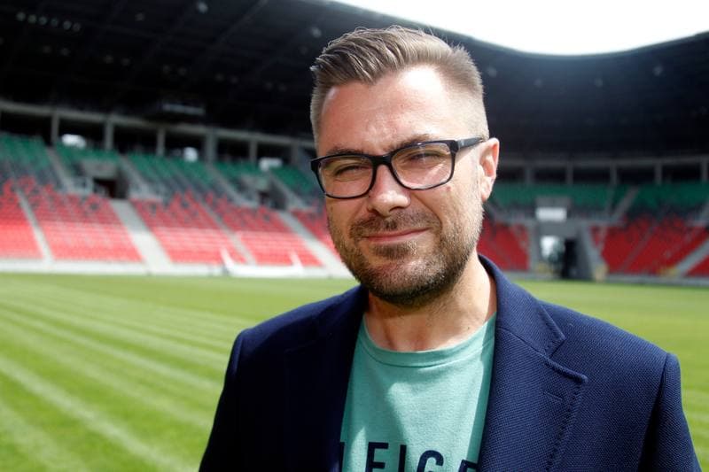 Football. GKS Tychy. Press Conference. 14.07.2017