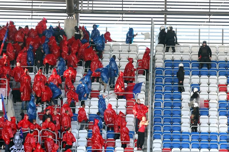 Football. Lotto Ekstraklasa. Gornik Zabrze - Piast Gliwice. 01.10.2017