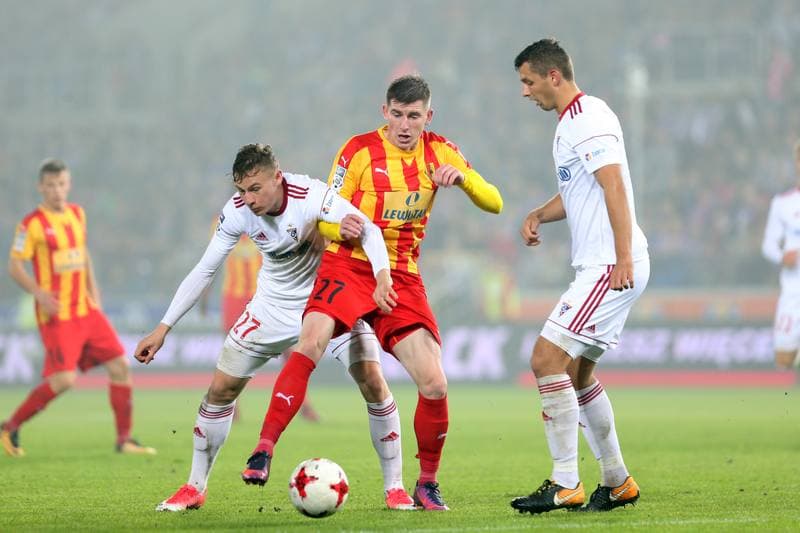 Football. Lotto Ekstraklasa. Gornik Zabrze - Korona Kielce. 20.10.2017