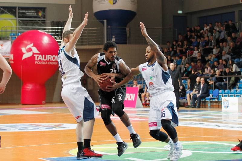 Basketball. Tauron Basket Liga. MKS Dabrowa Gornicza - Start Lublin. 31.01.2016